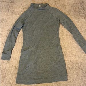 Green/grey colored tunic/dress